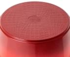 Neoflam 28cm / 4.8L Venn Induction Low Casserole w/ Lid - Red 3