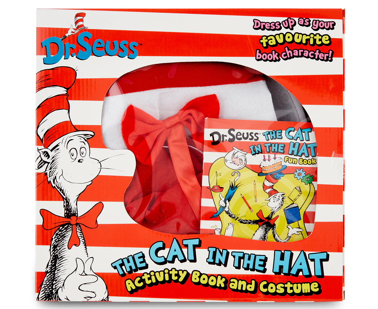 Dr. Seuss The Cat in the Hat Activity Book & Costume