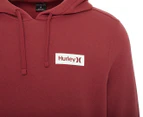 Hurley Men's One & Only Boxed Hoodie - Red