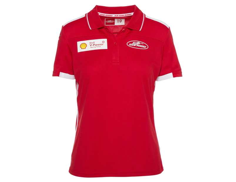 V8 Supercars Women's 2019 Shell V-Power Racing Team Polo Shirt - Red