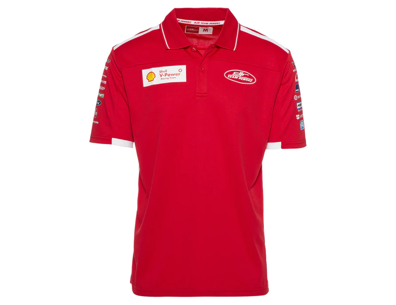 V8 Supercars Men's 2019 Shell V-Power Racing Team Polo Shirt - Red