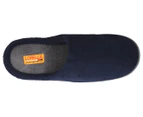 Lorella Men's Huggs 4 Cushioned Sole Slippers - Navy