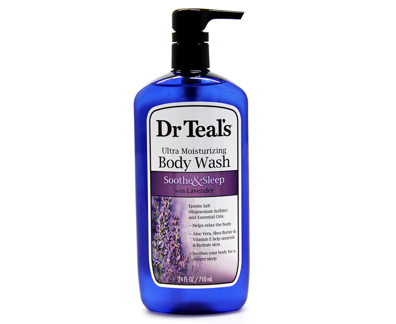 Dr Teals Body Wash Lavender 710ml