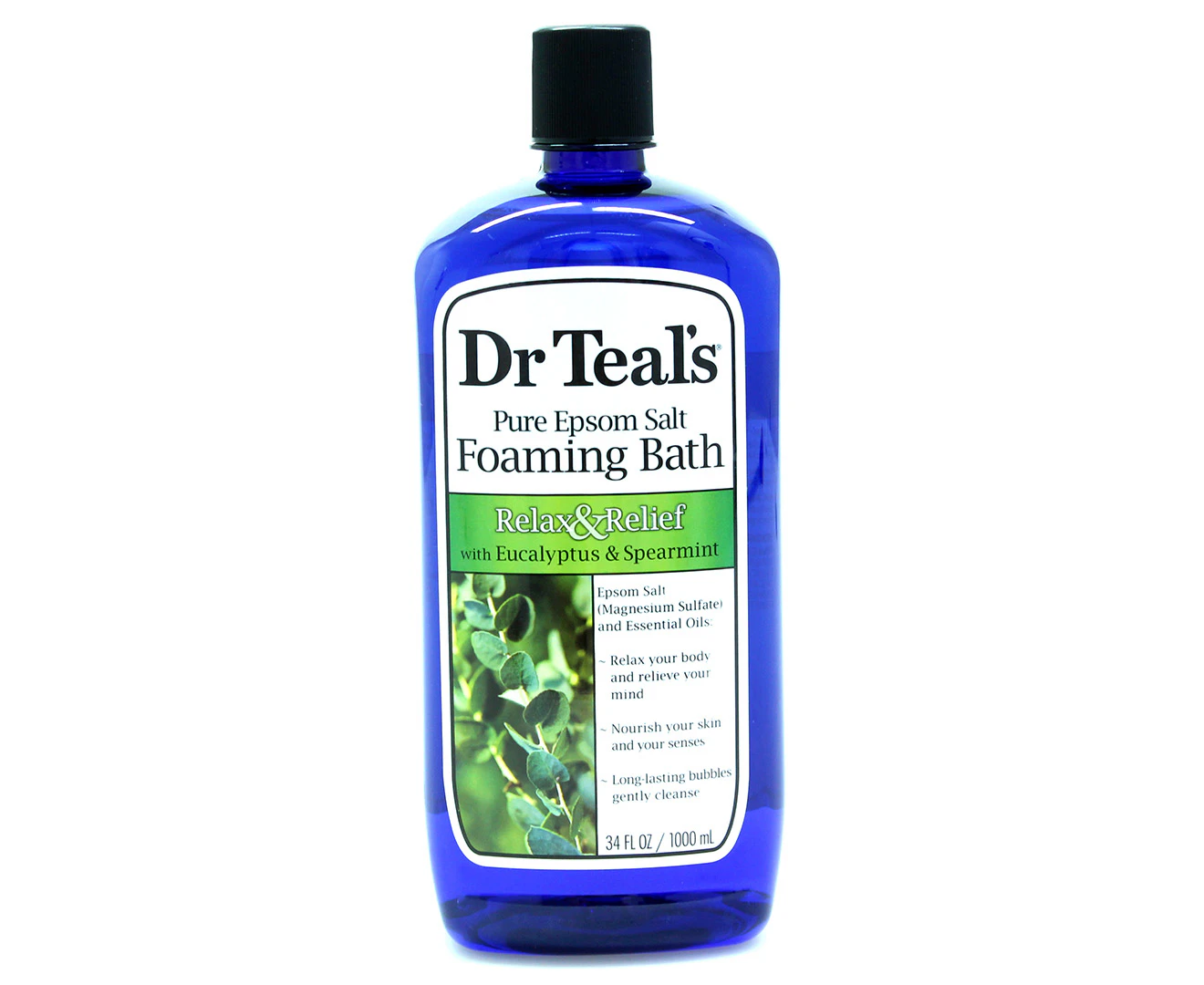 Dr Teals Foaming Bath Eucalyptus and Spearmint 1000ml