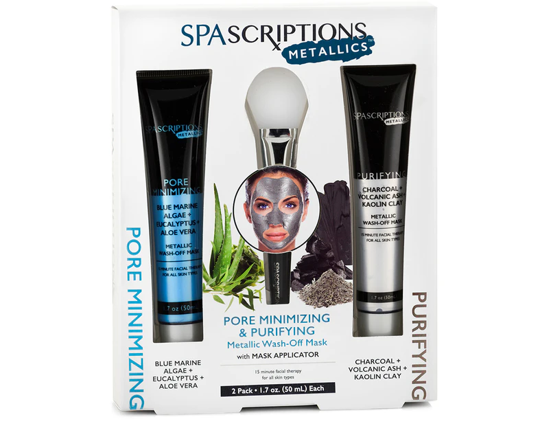 Spascriptions Pore Minimising & Purifying Metallic Wash-Off Mask Pack