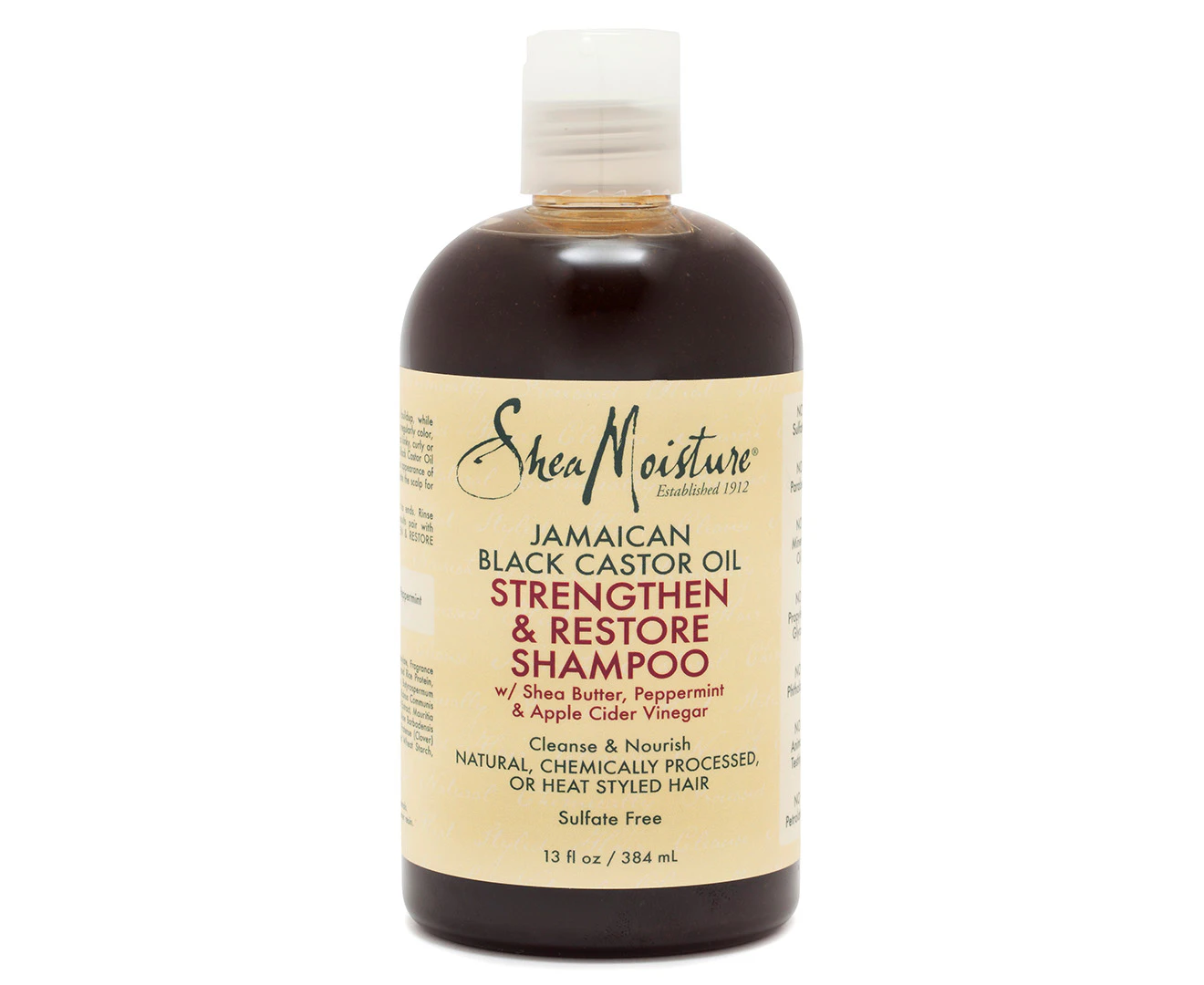 Shea Moisture Jamaican Black Castor Oil Strengthen and Restore Shampoo 384ml