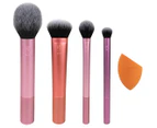 Real Techniques 5-Piece Everyday Essential Brush Set - Multi