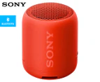 Sony XB12 Extra Bass Portable Bluetooth Speaker - Red