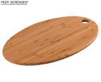 Peer Sorensen 35x21cm TriPly Bamboo Oval Utility Board - Natural