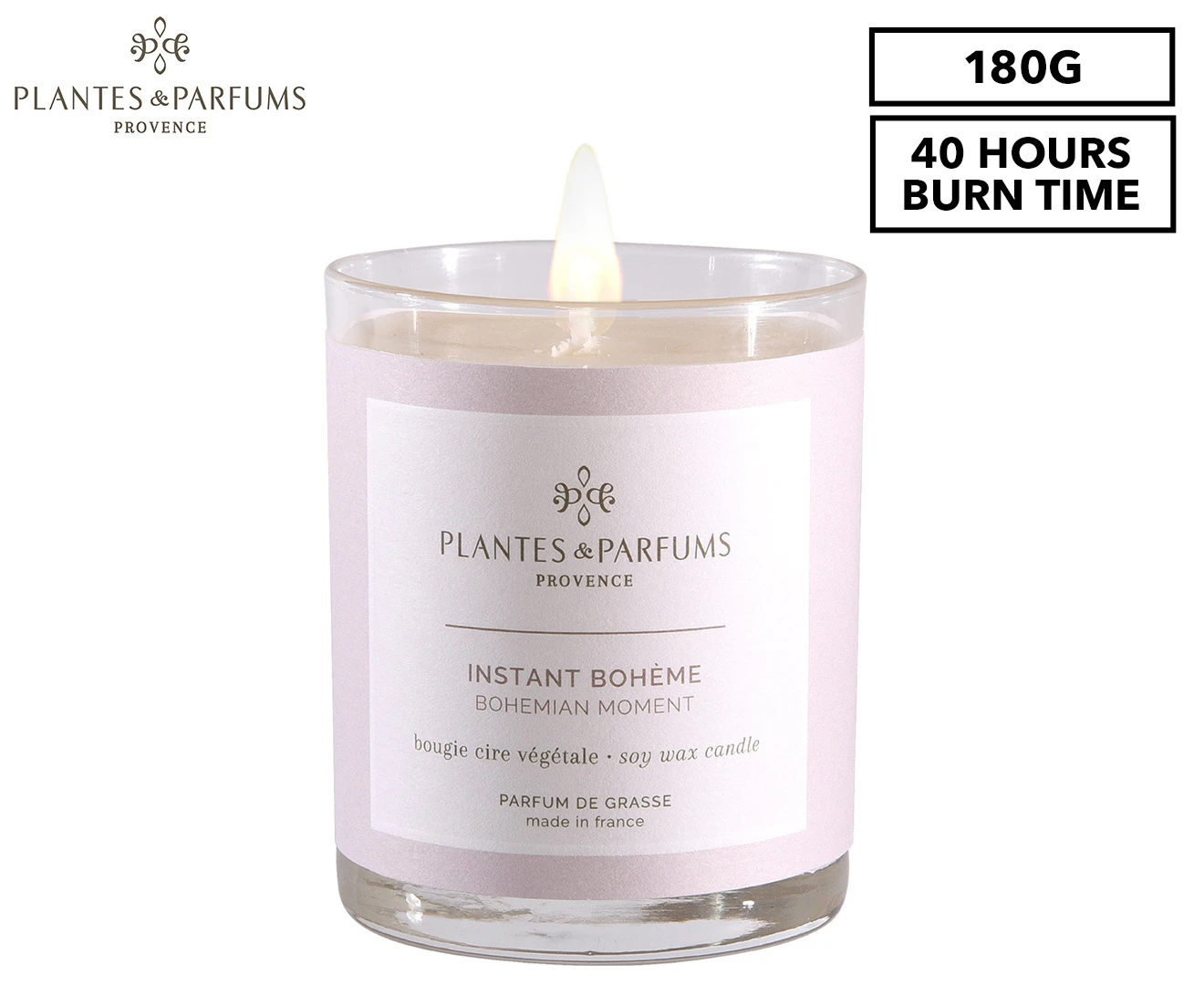 Plantes & Parfums Bohemian Moment Perfumed Candle 180g