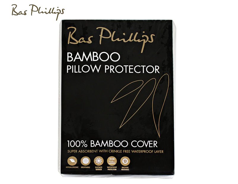 Bas Phillips Bamboo Waterproof Pillow Protector
