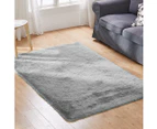 Floor Rugs Shaggy Rug Large Mats Shag Carpet Bedroom Living Room Mat 160 x 230 - Grey