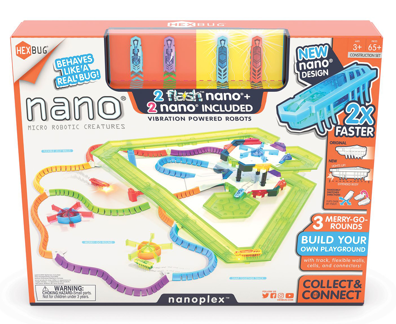 Hexbug Flash Nano Nanoplex Construction Set | Catch.co.nz