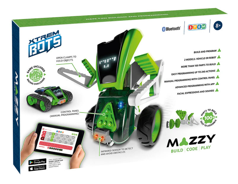 Xtrem Bots Mazzy Coding Robot Playset