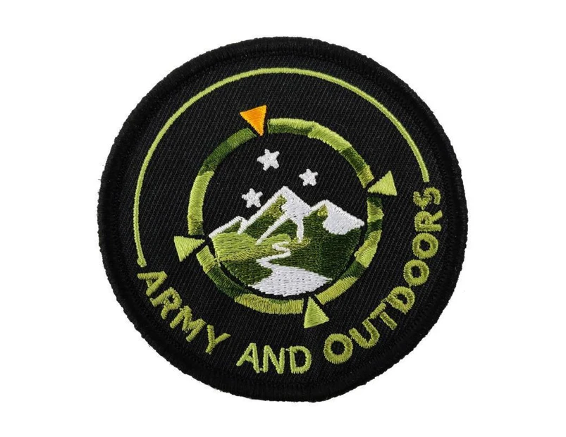 Army and Outdoors Embroidered Patch