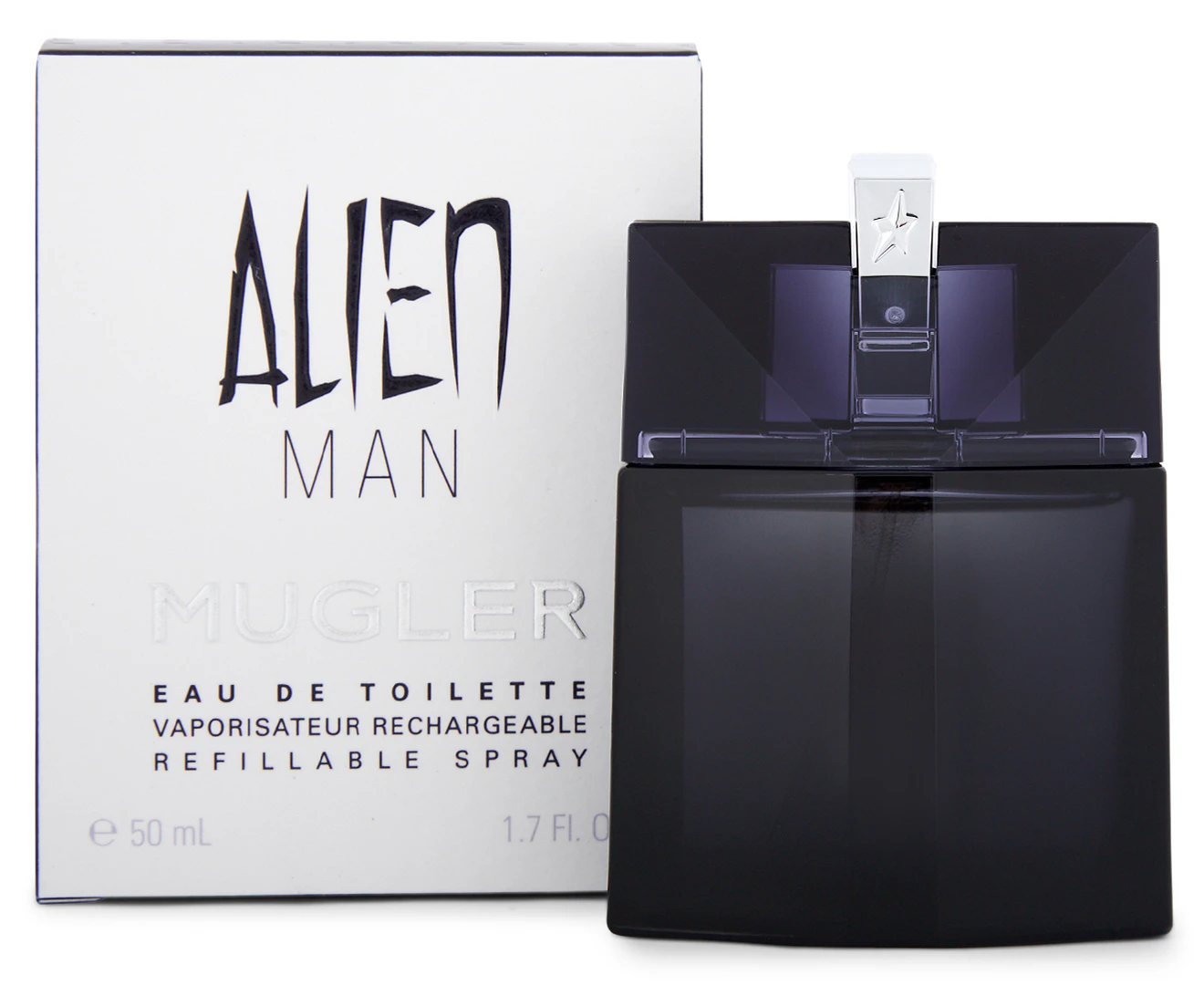 Thierry Mugler (Mugler) Alien Man EDT Refillable Spray 50ml/1.7oz