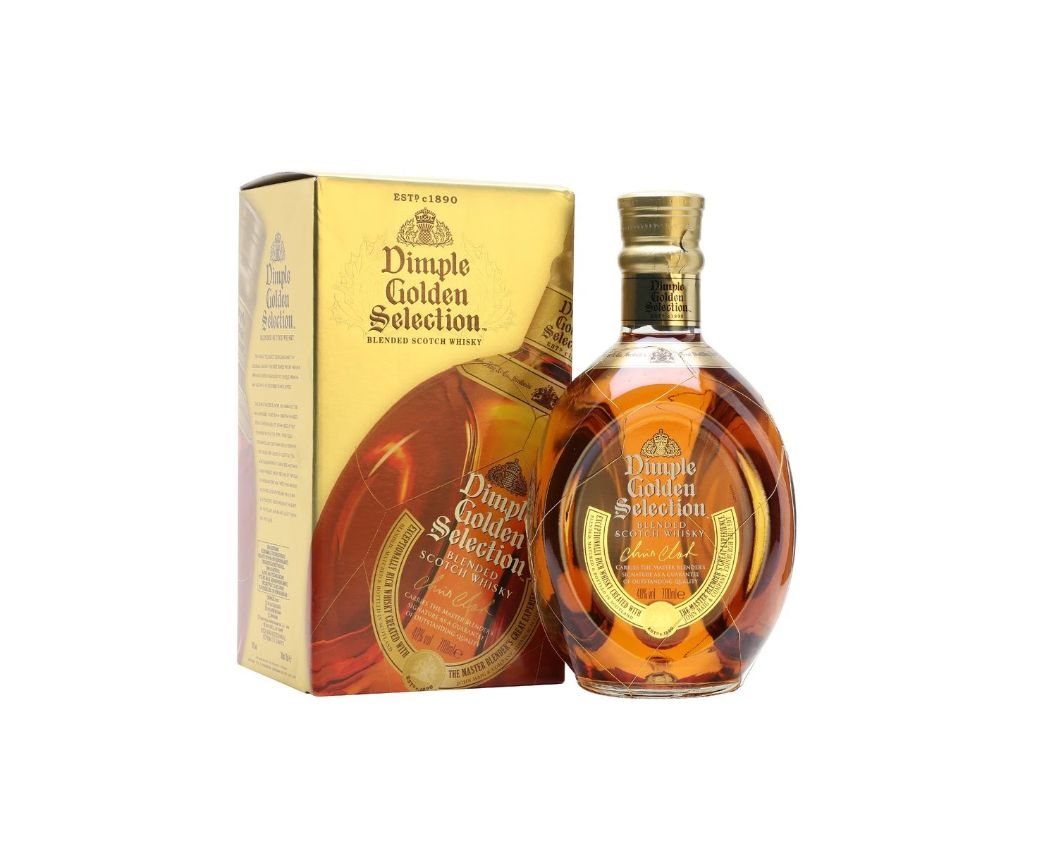 Dimple Golden Selection Whisky 700mL @ 40% abv