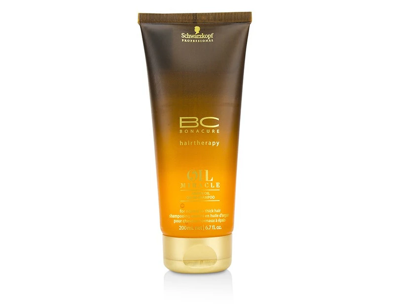 Schwarzkopf BC Bonacure Oil Miracle Argan Oil OilInShampoo (For Normal to Thick Hair) 200ml/6.7oz