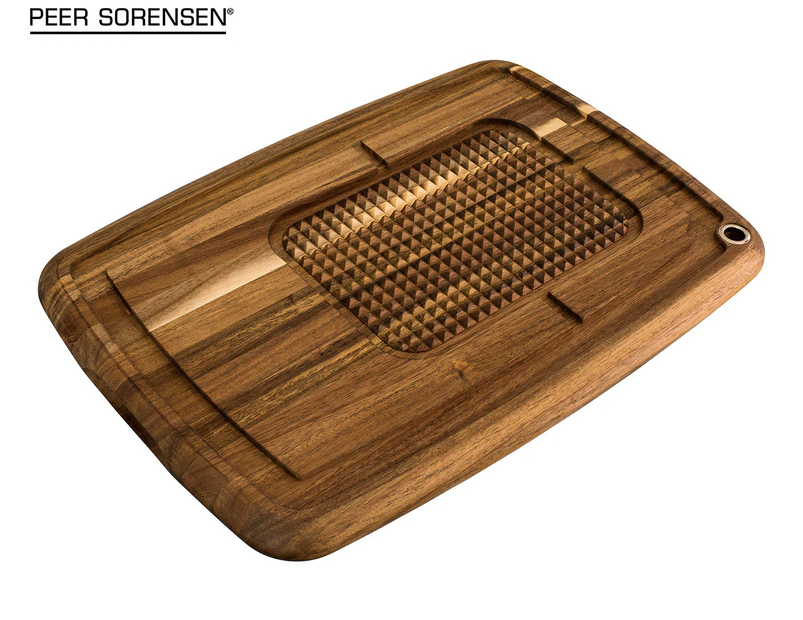 Peer Sorensen 56x39cm Acacia Long Grain Reversible Carving Board - Natural