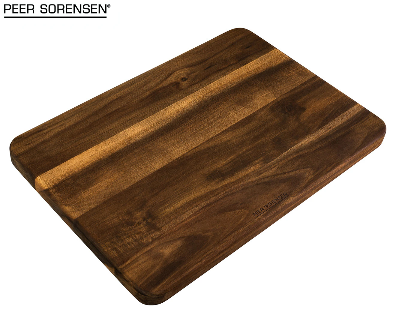 Acacia Wood Long Grain Cutting Board by Peer Sorenson