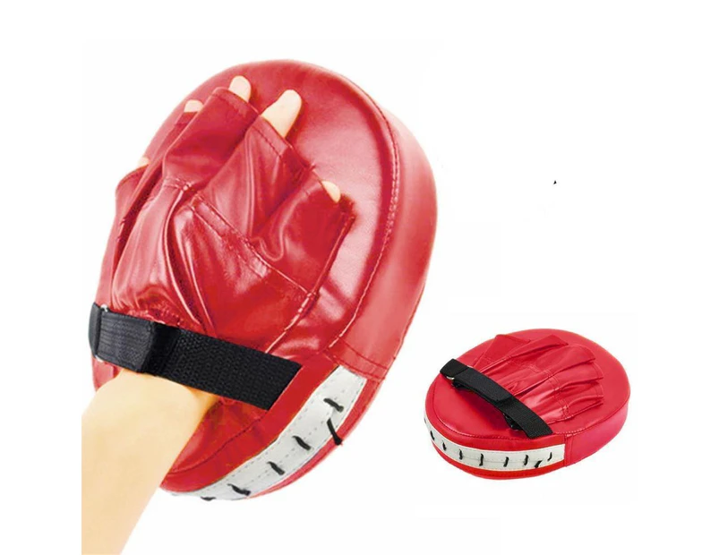 Red Boxing Glove Pad Home Gym MMA Muay Thai Fitness Equipment