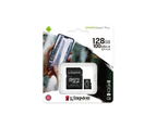 Kingston 128gb 100mb/s Canvas Select Plus Micro Sd Card Class 10 Memory Card