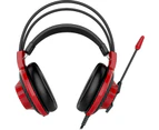 Msi Over-ear 3.5mm Jack Wired Gaming Headphone Headset Ds501 Red With Mic
