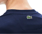 Lacoste Men's 90s Logo Mania Tee / T-Shirt / Tshirt - Navy Blue