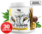 White Wolf Natural Fat Burner Concentrate Passion Pineapple 180g / 30 Serves