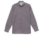 Lacoste Men's Long Sleeve Jacquard Dot Slim Fit Shirt - Nimbus