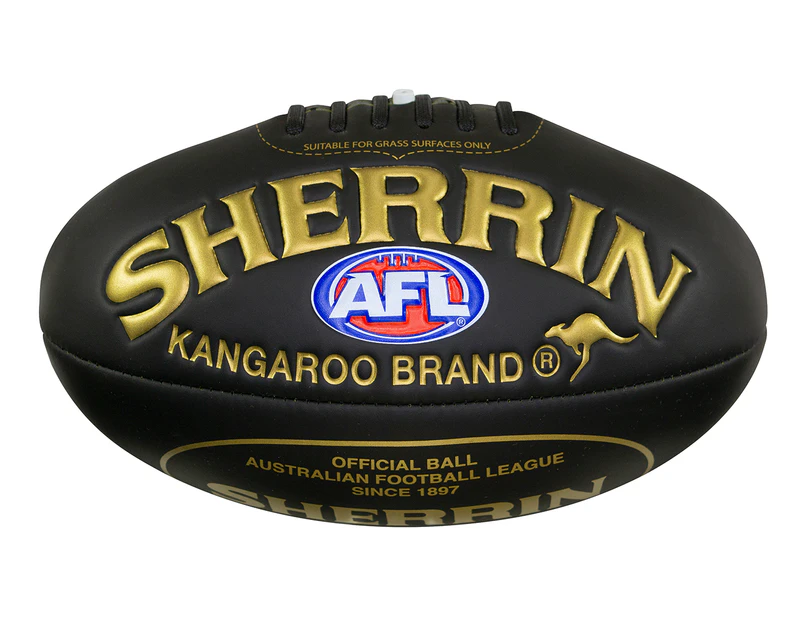 Sherrin Super Soft Touch Mini AFL Football - Black/Gold