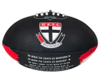 Sherrin Synthetic Saints Song Size 2 AFL Football - Red/Black/White