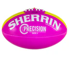 Sherrin Precision Size 3 AFL Football - Pink