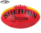 Sherrin Precision Size 2 AFL Football - Red