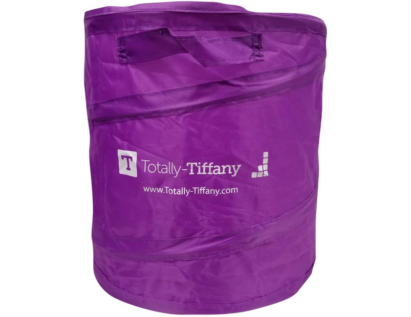 Totally-Tiffany Pop-Up Waste Paper Can - Purple*