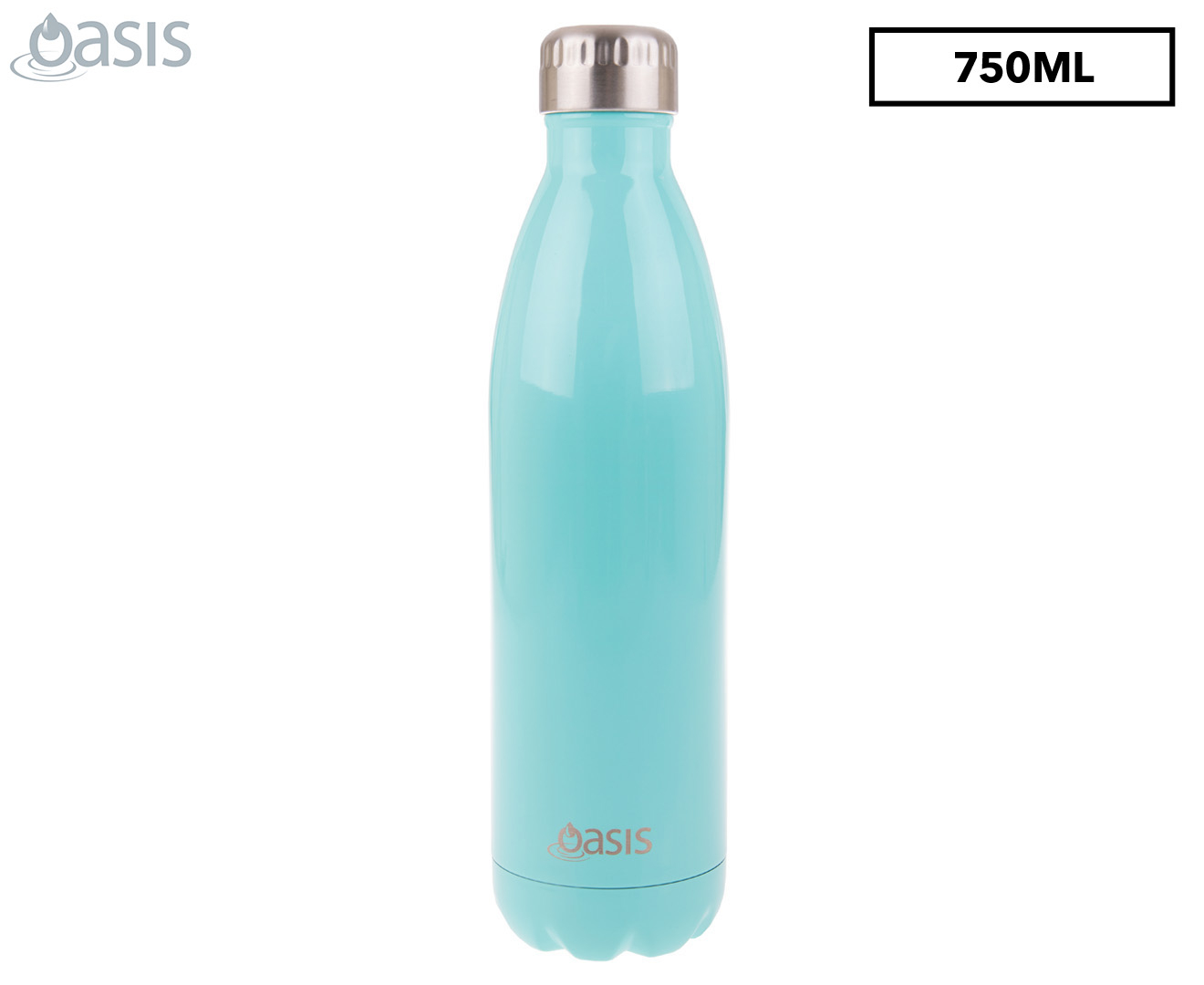 Oasis 750mL Double Wall Insulated Drink Bottle - Spearmint | Catch.com.au