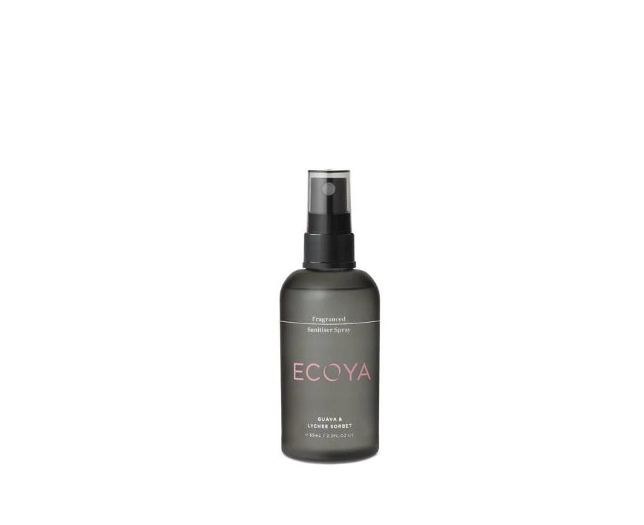 Ecoya Sanitiser Spray 65ml - Guava & Lychee