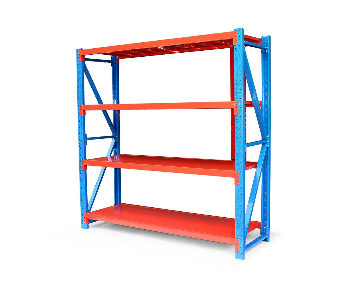 2mx2m Steel Racks Shelves Garage Storage Warehouse Tyre Shelving 1000KG Capacity