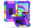 WIWU Rainbow Tablet Case An-fall Protective Cover For Samsung Galaxy Tab A 8.4 T307 2020-Rainbow&Purple
