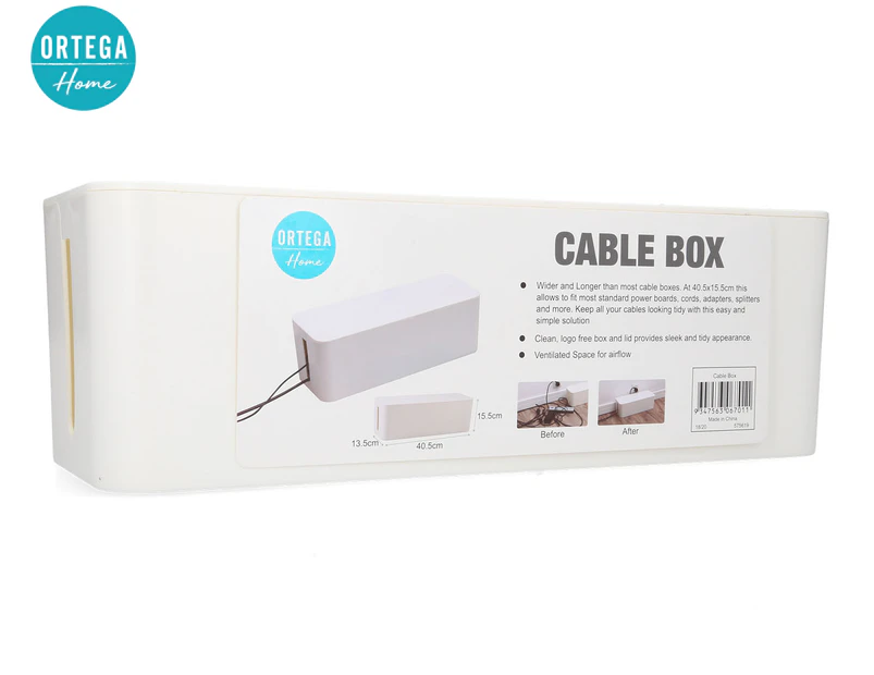 Ortega Home Cable Box - White
