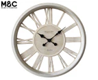 Maine & Crawford 52cm Hammersmith Clock - White
