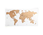 Magnetic World Travel Scratch Map