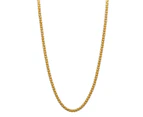 Bevilles 10ct Yellow Gold Popcorn Chain Necklace 45cm
