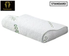 Ramesses Sleepcare Bamboo Memory Foam Contoured Pillow