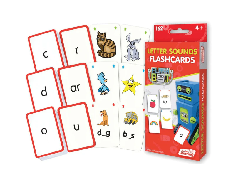 Letter Sounds Flashcards by Junior Learning