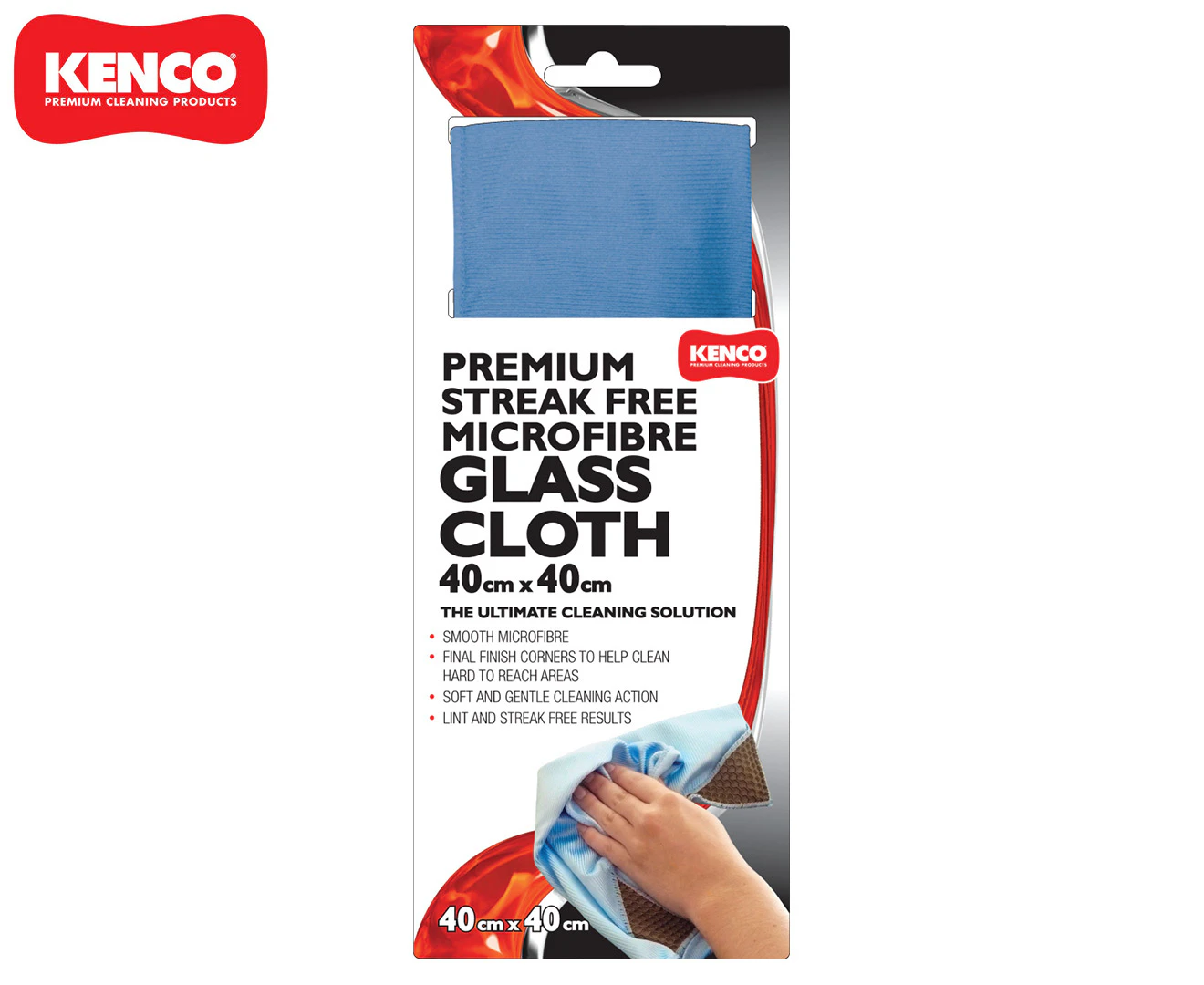 Kenco Microfibre Glass Cleaning Cloth