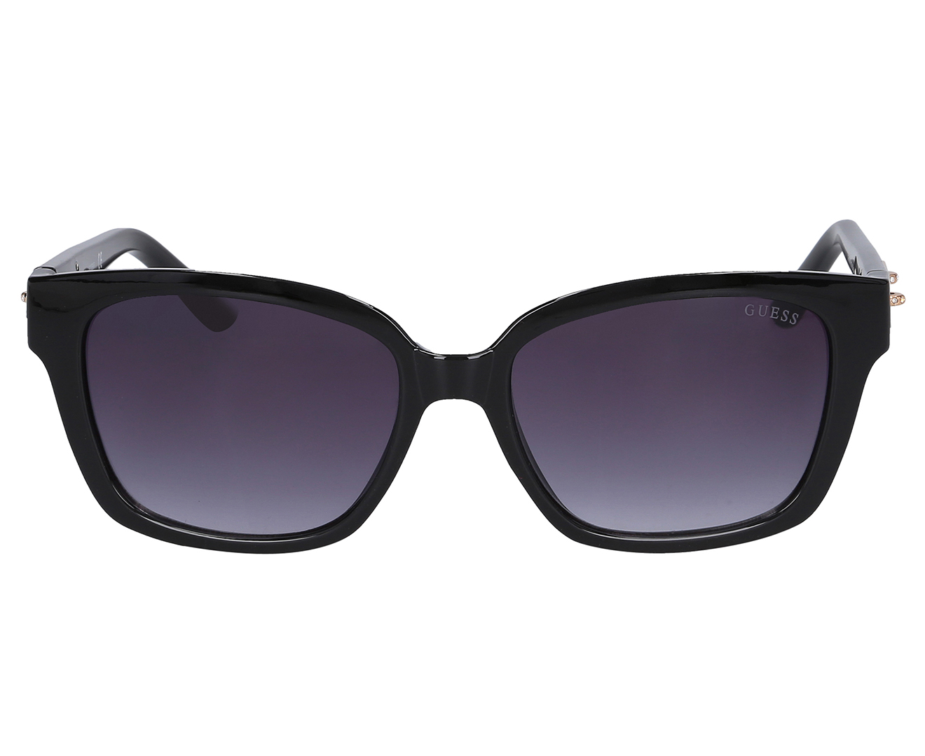 GUESS Unisex GF6014 Square Sunglasses - Black | Catch.co.nz