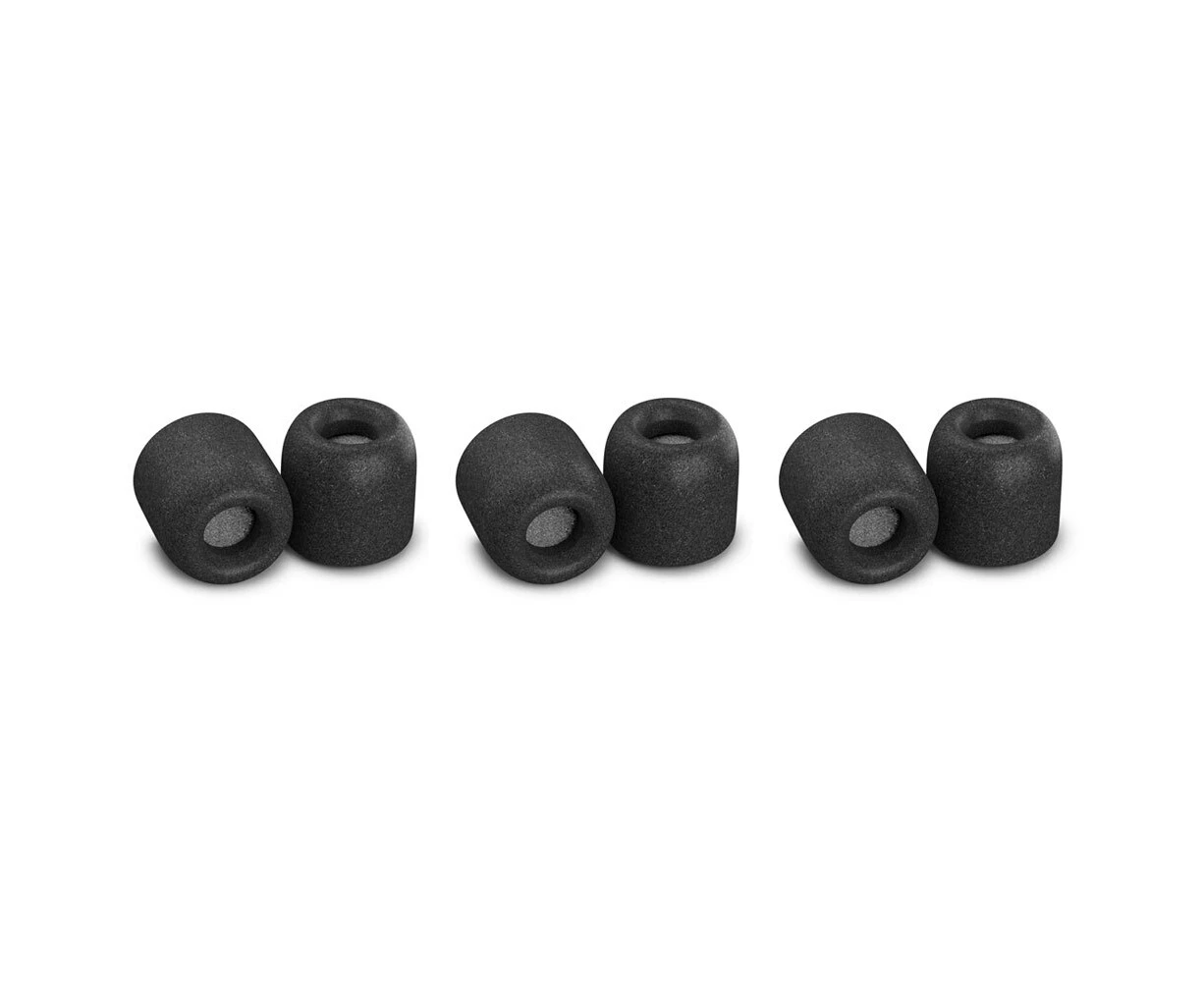 Comply Medium TX-167 3 Pairs Foam Replacement Ear Tips for Sennheiser Earphones