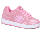 Heelys Girls' Asphalt 1-Wheel Skate Shoes - Pink Glitter