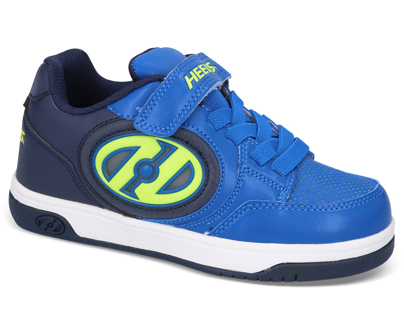 Heelys Boys' Plus X2 Lighted Skate Shoes - Navy/Blue/Yellow | Catch.com.au